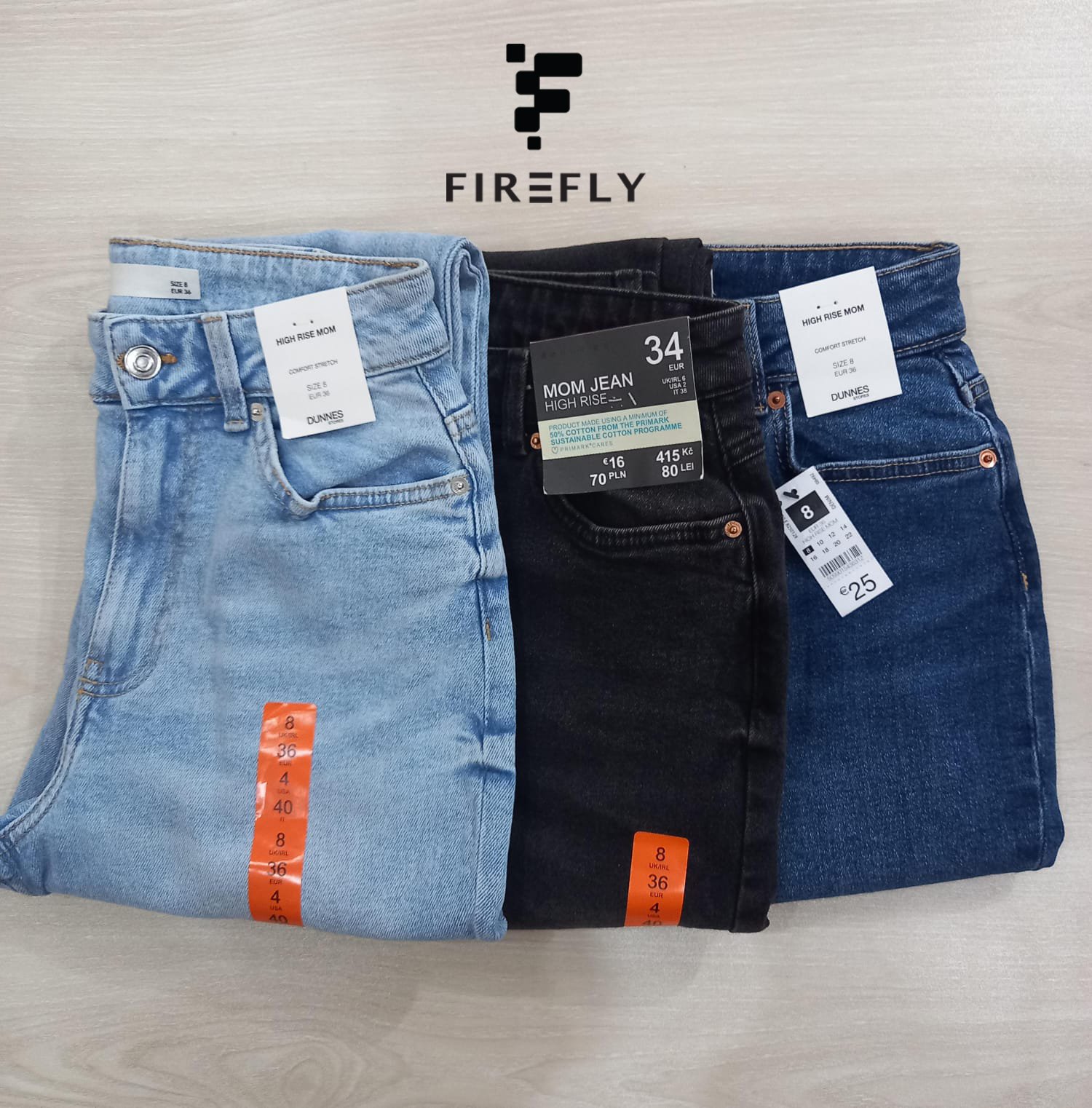 High Waisted Mom Jeans - Image 5