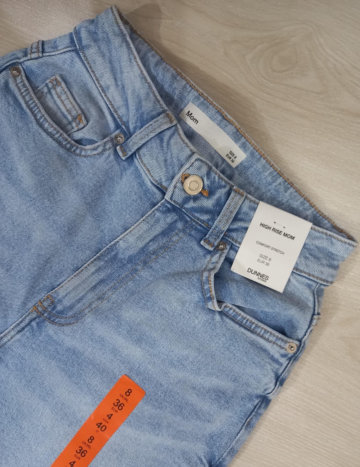 High Waisted Mom Jeans - Image 4