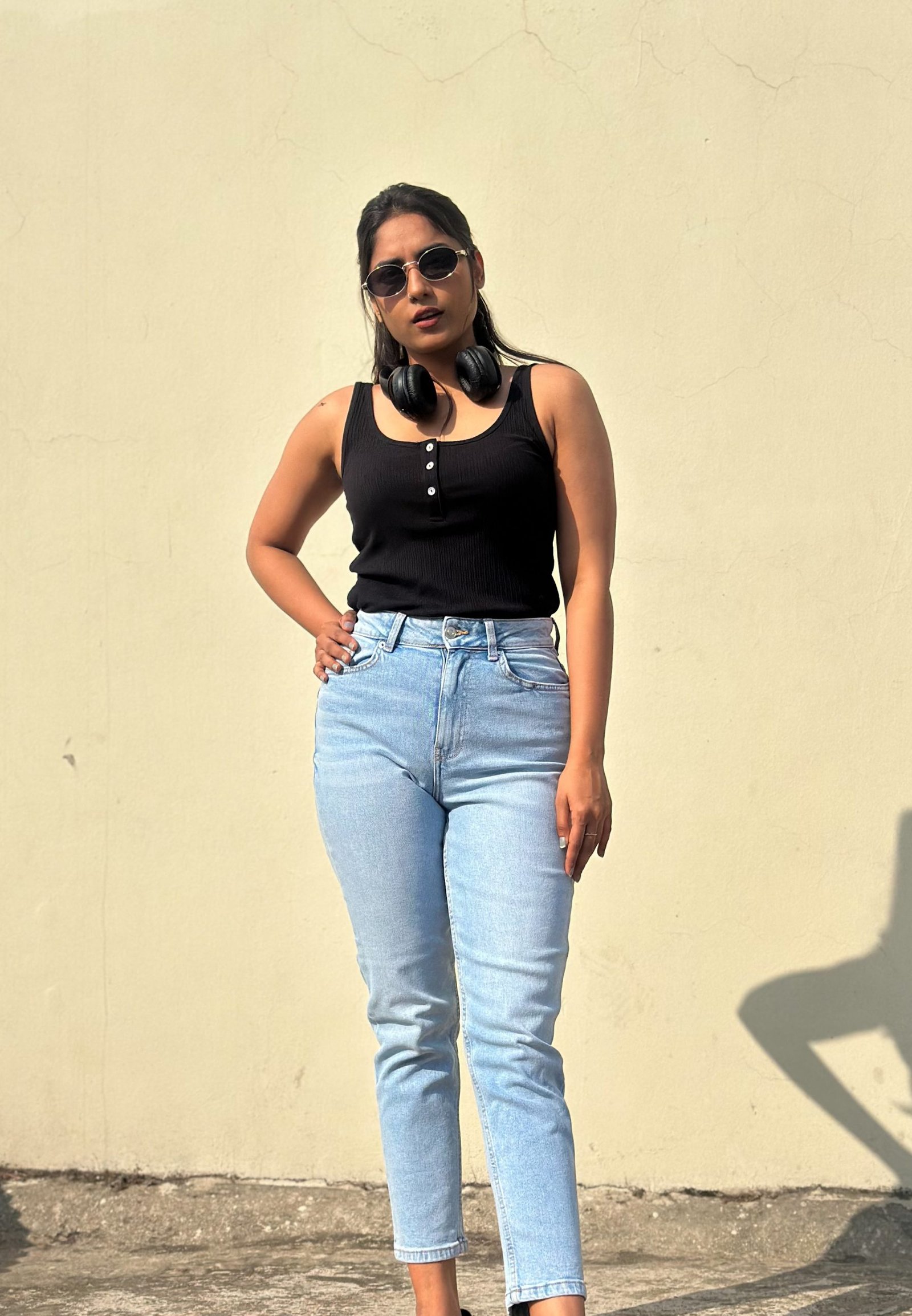 High Waisted Mom Jeans