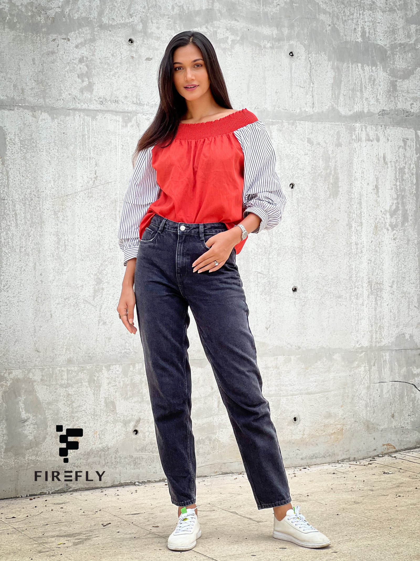 THE HONEY (grey mom fit)