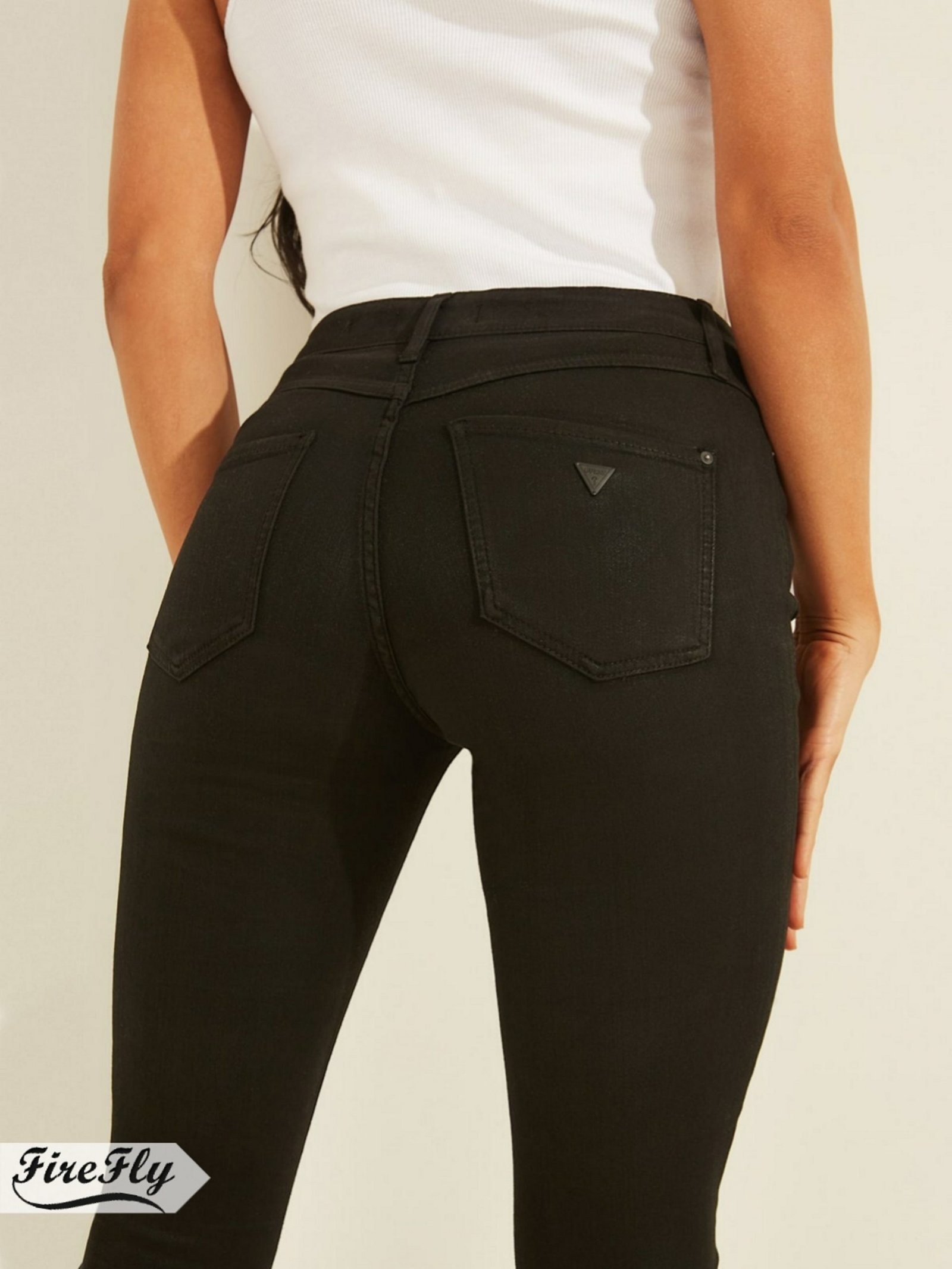 GUESS iconic high rise skinny jeans - Image 3