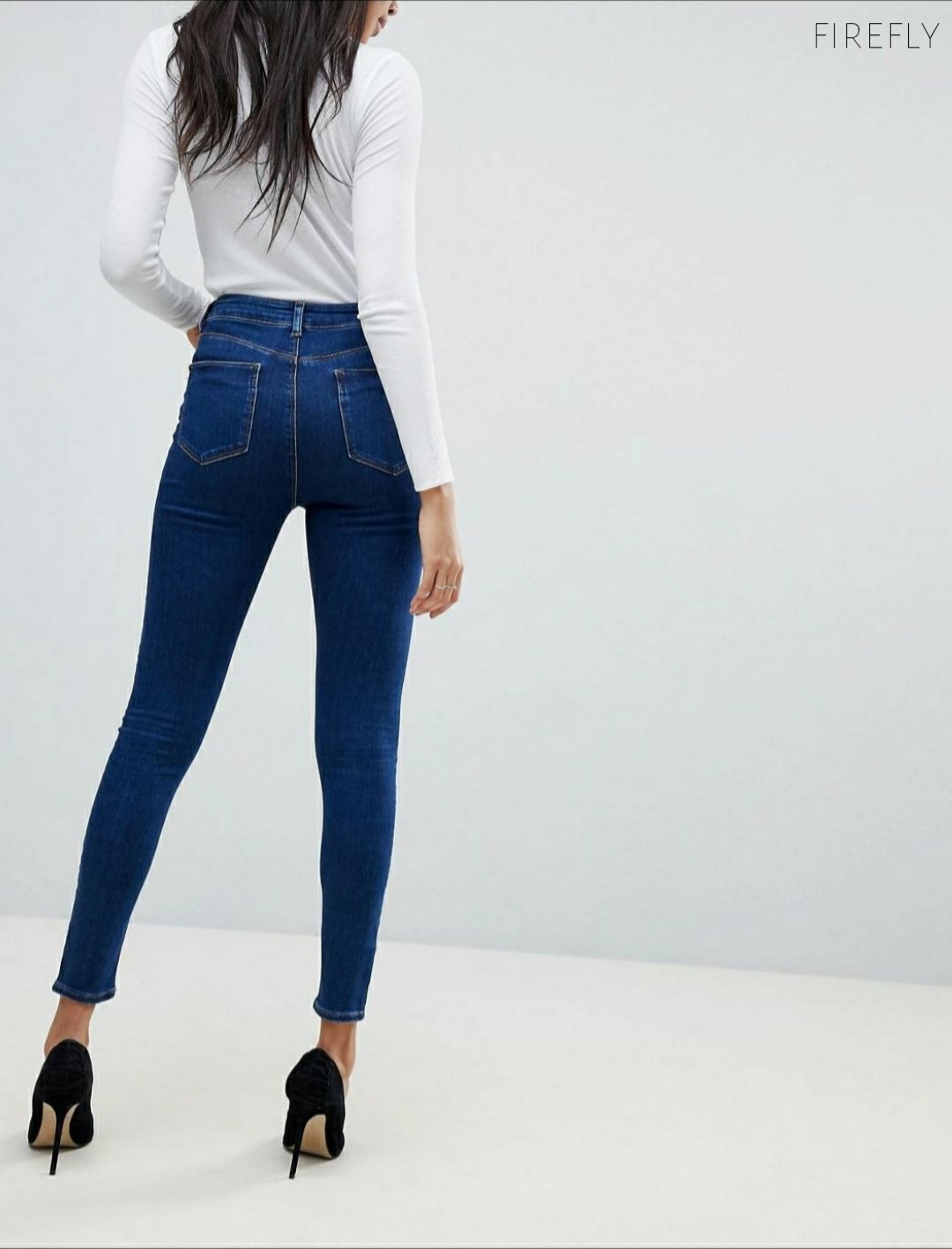 Stretchable Dark Blue jeans - Image 3