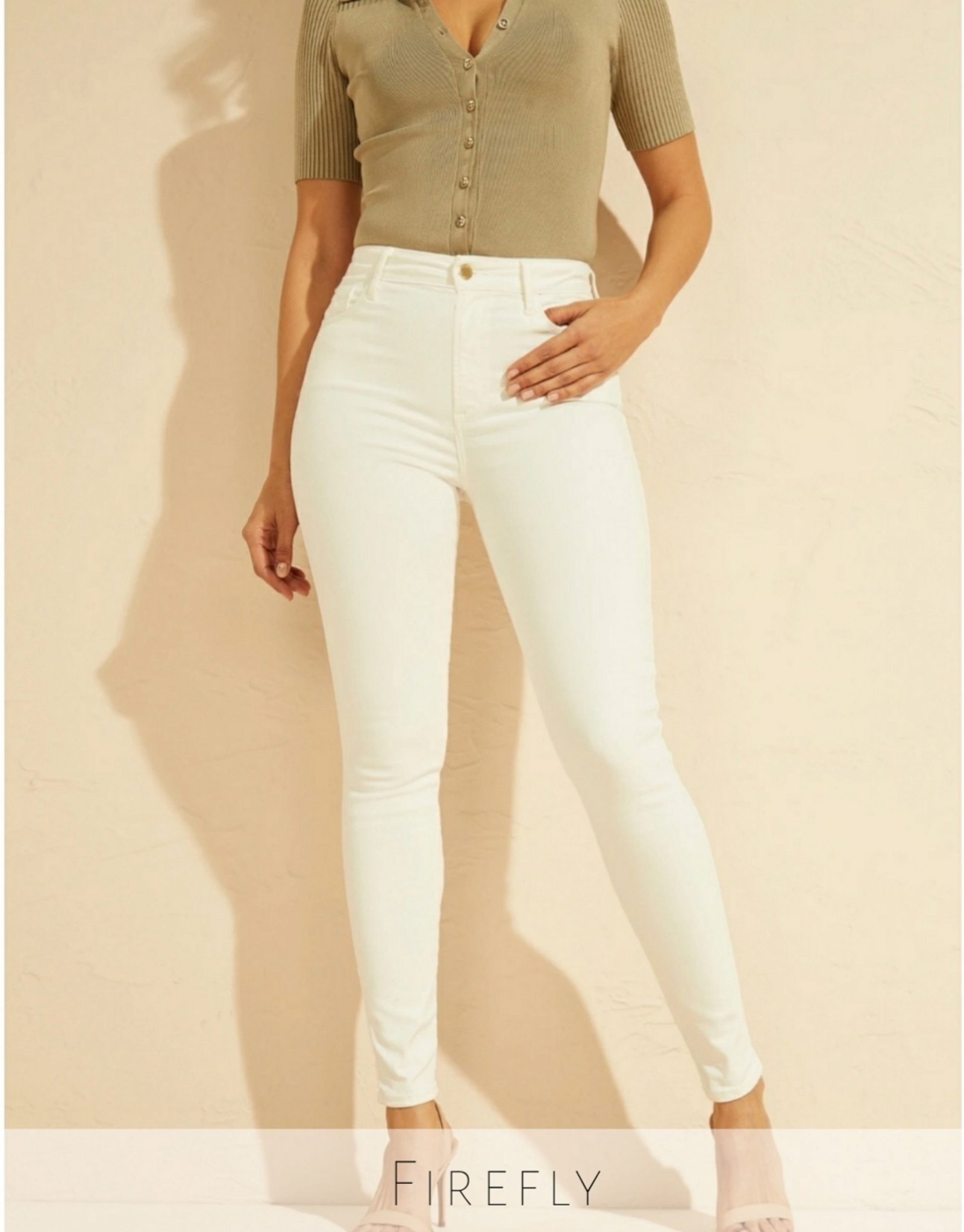 Super high-rise skinny jeans